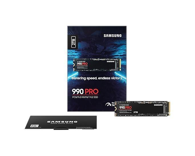 Ssd m2 2tb samsung 990 pro nvme pcie 4.0 - mz-v9p2t0bw - HD SSD